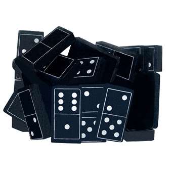 Foam Dominoes Black By Teacher Created Resources