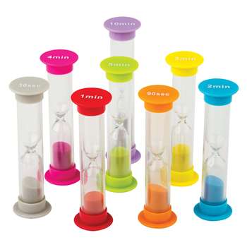Small Sand Timers Combo 8 Pack, TCR20697