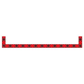 Red Plaid Magnetic Pockets Large, TCR20726