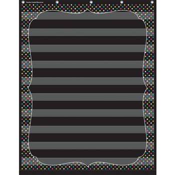 Chalkboard Brights 10 Pocket Chart, TCR20746