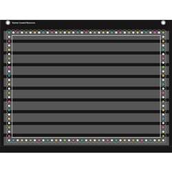 Chalkboard Brights 10 Pocket 17X22 Pocket Chart, TCR20774