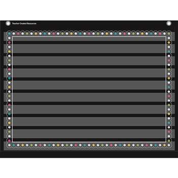 Chalkboard Brights 10 Pocket 17X22 Pocket Chart, TCR20774