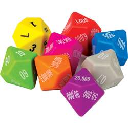 8 Pack Place Value Dice, TCR20807