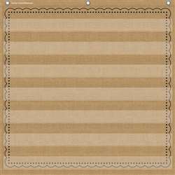 7Pocket Pocket Chart Burlap 28X28, TCR20837