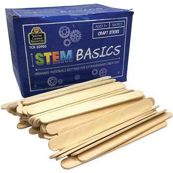 Stem Basics Craft Sticks 500, TCR20920