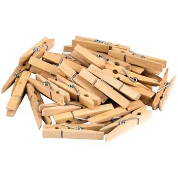 Stem Basics Medium Clothespins 50Ct, TCR20930