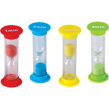 Mini Sand Timers Combo 4-Pk, TCR20948