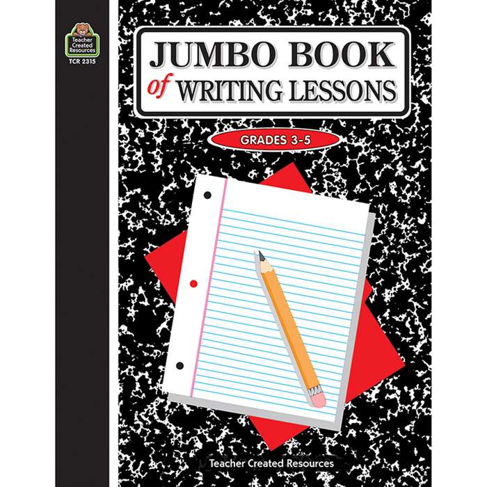 Jumbo Book Of Writing Lessons Intermediate By Teacher Created Resources