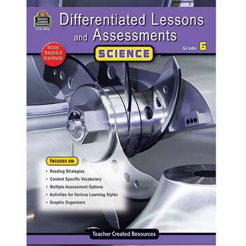 Differentiated Lessons Assessments Science Gr 6 By Teacher Created Resources