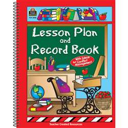 Lesson Plan And Record Book Desk By Teacher Created Resources