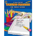 A Year Full Of Writing Projects Middle School By Teacher Created Resources