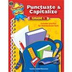 Punctuate & Capitalize Gr 1 Practice Makes Perfect By Teacher Created Resources