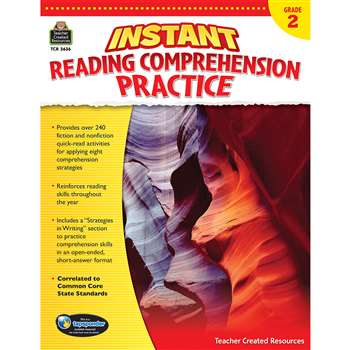 Instant Reading Gr 2 Comprehension Pratice, TCR3636