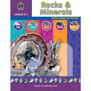 Rocks & Minerals Gr 2-5 By Teacher Created Resources