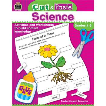 Cut & Paste Science Gr 1-3 By Teacher Created Resources