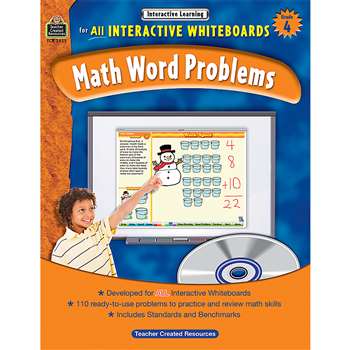 Interactive Learning Gr 4 Math Word Problems By Teacher Created Resources