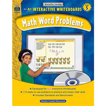 Interactive Learning Gr 5 Math Word Problems By Teacher Created Resources