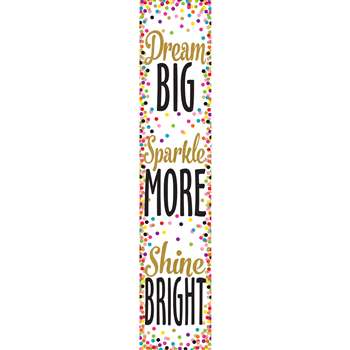 Confetti Dream Big Banner, TCR3915