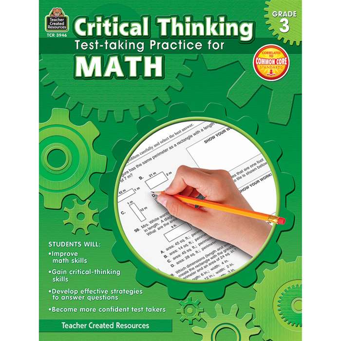 Gr 3 Critical Thinking Test Taking Practice For Ma, TCR3946