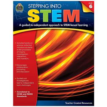 Stepping Into Stem Gr 6, TCR3980