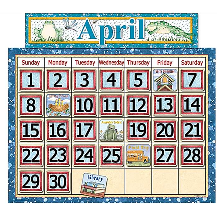 Dm School Days Calendar Bulletin Board Ard By Teacher Created Resources