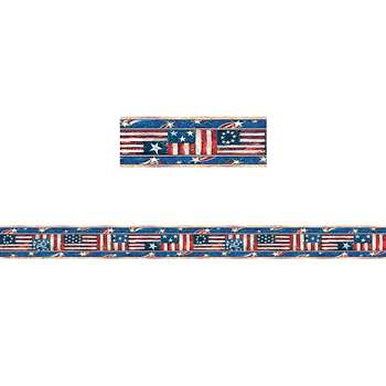 Sw Patriotic Straight Border Trim By Teacher Created Resources