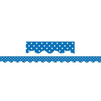 Blue Mini Polka Dots Border Trim By Teacher Created Resources