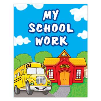 My School Work Pocket Folder By Teacher Created Resources
