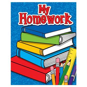 My Homework Pocket Folder By Teacher Created Resources