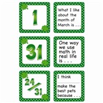 March Polka Dots Calendar Days Story Starters By Teacher Created Resources