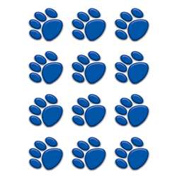 Blue Paw Prints Mini Accents By Teacher Created Resources