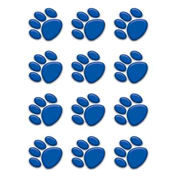 Blue Paw Prints Mini Accents By Teacher Created Resources