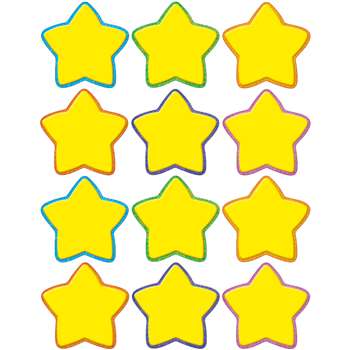 Yellow Stars Mini Accents By Teacher Created Resources