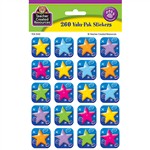 Colorful Stars Stickers Valu Pk 260 Header By Teacher Created Resources