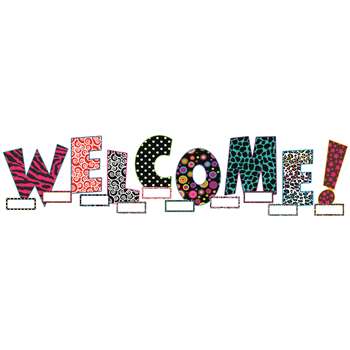 Welcome Bulletin Board Set By Teacher Created Resources