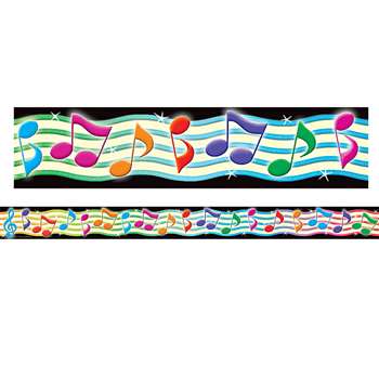 Musical Notes Straight Border Trim By Teacher Created Resources