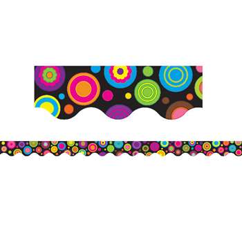 Colorful Circles Scalloped Border Trim By Teacher Created Resources