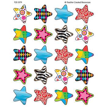 Fancy Stars Stickers By Teacher Created Resources