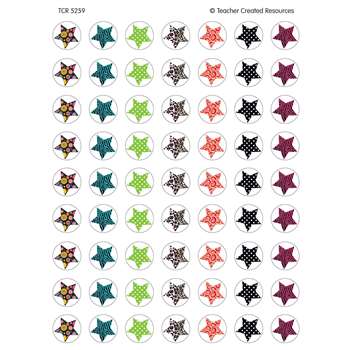 Fancy Stars Mini Stickers By Teacher Created Resources