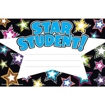 Fancy Stars Star Student Awards By Teacher Created Resources