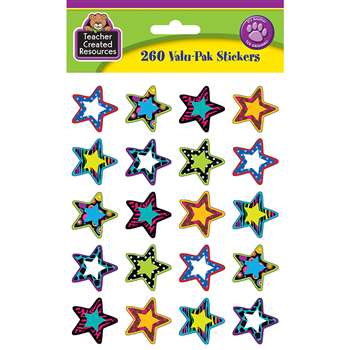 Fancy Stars 2 Stickers Valu Pk By Teacher Created Resources