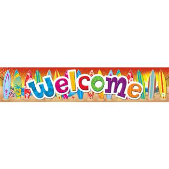 Surfs Up Welcome Banner By Teacher Created Resources