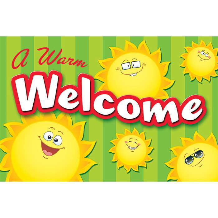 Happy Suns Welcome Postcards, TCR5461