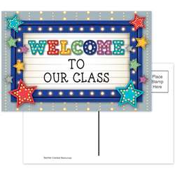 Marquee Welcome Postcards, TCR5486