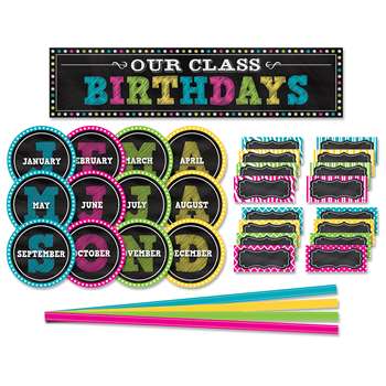 Chalkboard Brights Mini Bb Set, TCR5506