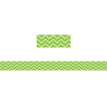 Shop Lime Chevron Straight Border Trim - Tcr5507 By Teacher Created Resources