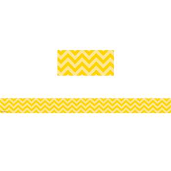 Shop Yellow Chevron Straight Border Trim - Tcr5521 By Teacher Created Resources