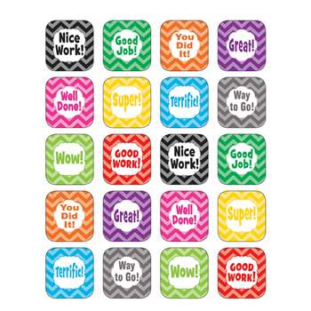 Shop Chevron Stickers - Tcr5532 By Teacher Created Resources