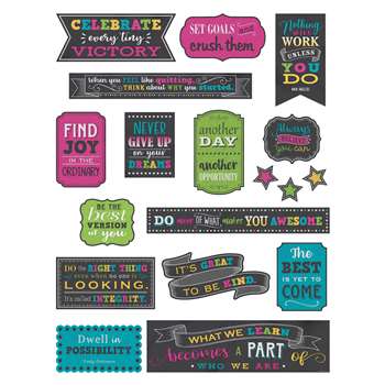 Positive Sayings Mini Bulletin Board St Chalkboard, TCR5575