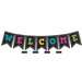Chalkboard Brights Pennants Welcome - TCR5614